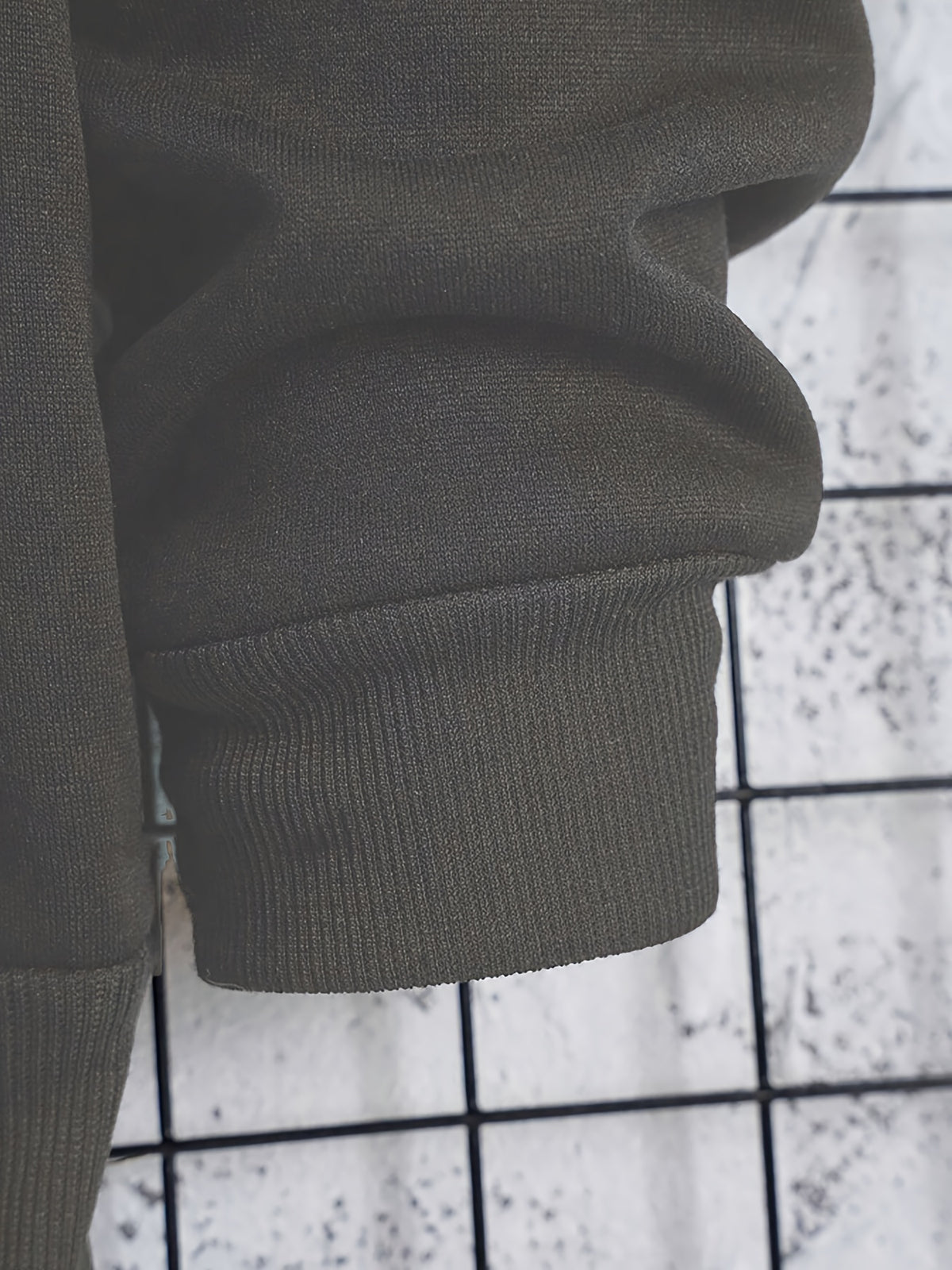 Sweat-shirt imprimé col rond pour homme – Pull tendance décontracté streetwear