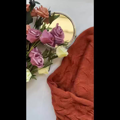 Chandail chauve-souris à épaules dénudées pour femme – Tricot ample toutes saisons