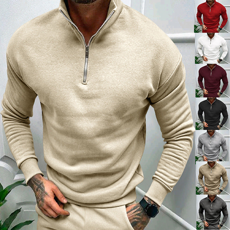 Loom & Soul™ Sweat-shirt uni – Haut décontracté à manches longues pour le confort et le style au quotidien