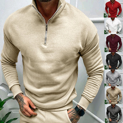 Loom & Soul™ Sweat-shirt uni – Haut décontracté à manches longues pour le confort et le style au quotidien