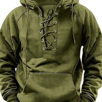 Sudadera con capucha extragrande para hombre – Sudadera extragrande de peso pesado con bolsillo