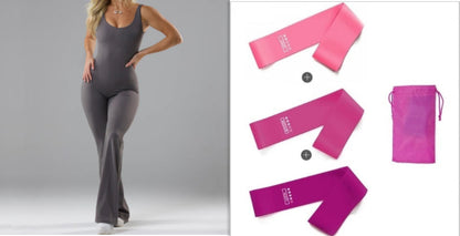 Women’s Slim Fit Backless Yoga Jumpsuit – Sculpting Activewear