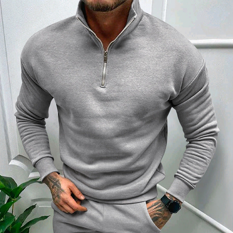 Loom & Soul™ Sweat-shirt uni – Haut décontracté à manches longues pour le confort et le style au quotidien