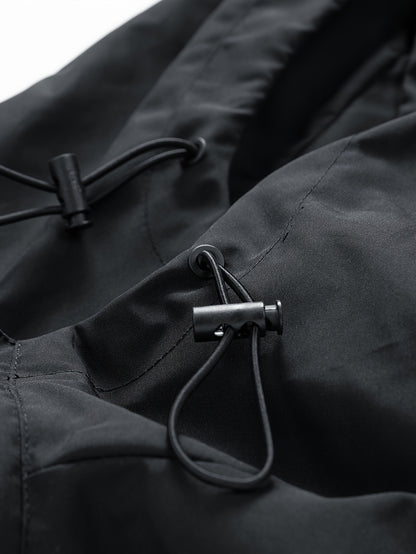 Loom & Soul Men’s Windproof Hooded Jacket – Lightweight Outdoor Essential