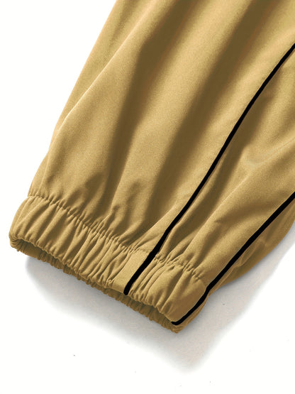 Pantalon de jogging décontracté pour homme – respirant, coupe ample, avec cordon de serrage
