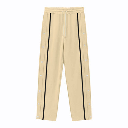 Pantalon décontracté de sport pour homme – Coupe droite ample, pantalon quotidien