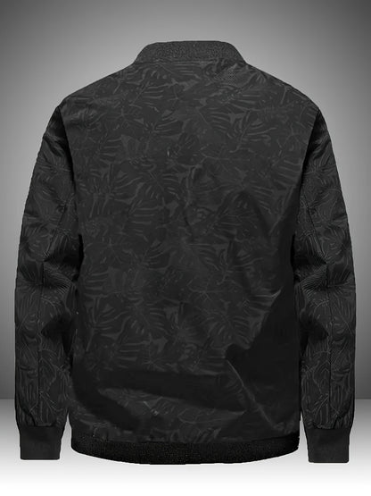 Veste de baseball imprimée pour homme – Manteau léger et décontracté à fermeture éclair style urbain