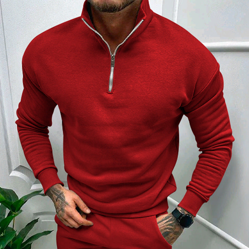 Loom & Soul™ Sweat-shirt uni – Haut décontracté à manches longues pour le confort et le style au quotidien
