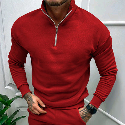 Loom & Soul™ Sweat-shirt uni – Haut décontracté à manches longues pour le confort et le style au quotidien