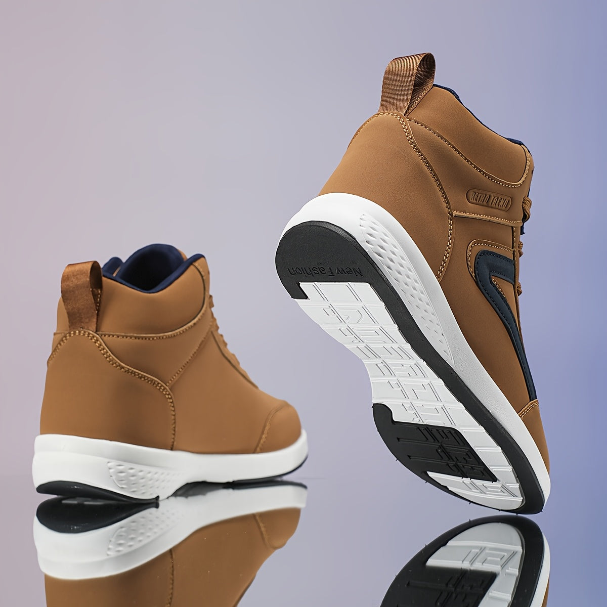Baskets montantes classiques rétro – Chaussures de mode décontractées pour le streetwear