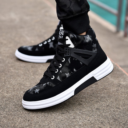 Baskets montantes en daim doublées polaire Loom & Soul™ pour homme – Chaussures décontractées et chaudes