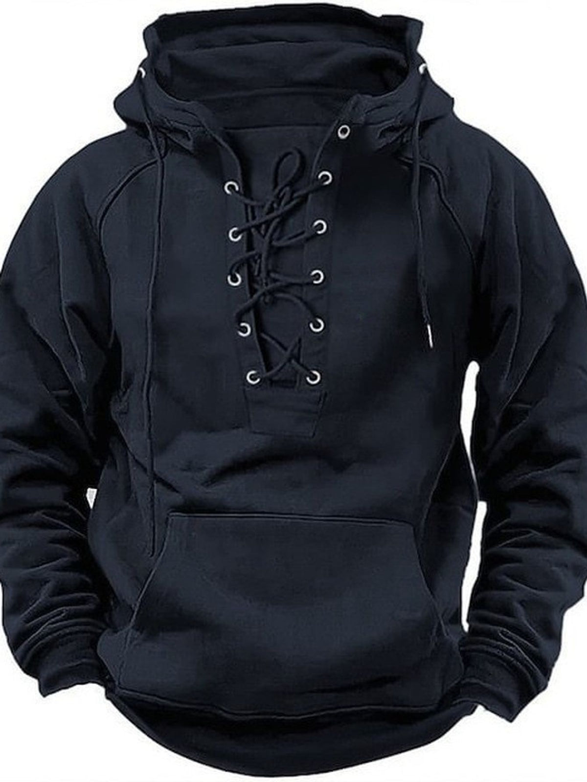 Sudadera con capucha extragrande para hombre – Sudadera extragrande de peso pesado con bolsillo