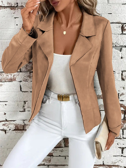 Veste Cardigan Élégante et Cintrée pour Femme – Navetteur Automne et Hiver