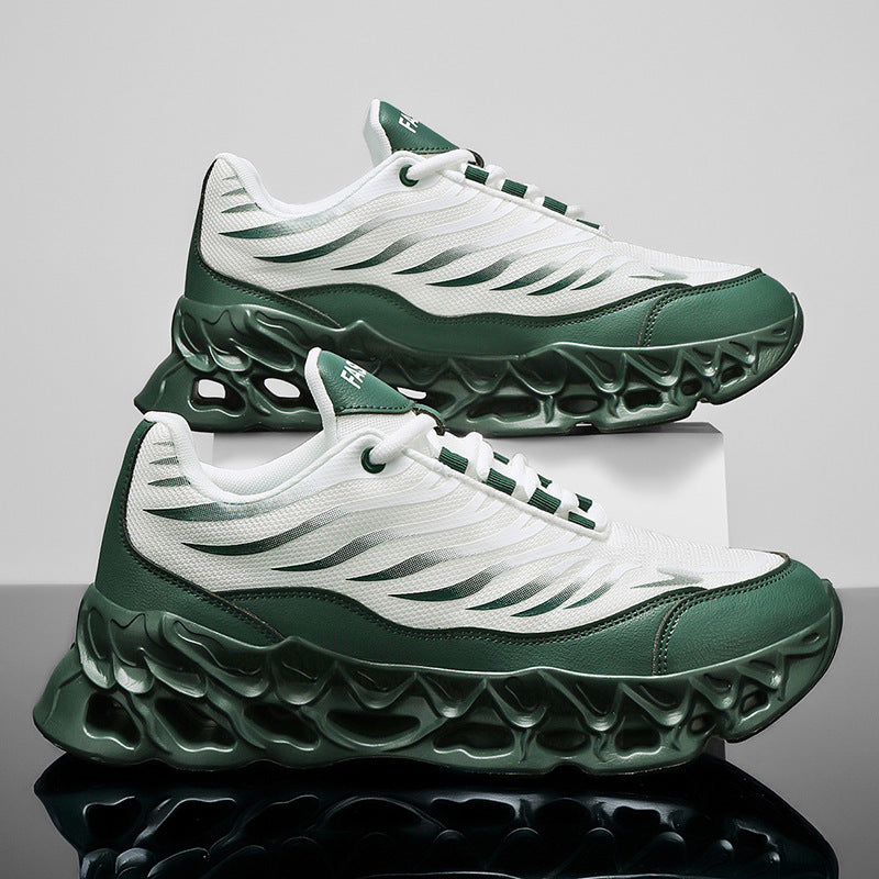 Baskets à lacets Loom & Soul™ pour hommes – Chaussures de sport et de course décontractées à semelle épaisse