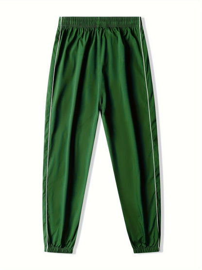Pantalon de jogging décontracté pour homme – respirant, coupe ample, avec cordon de serrage