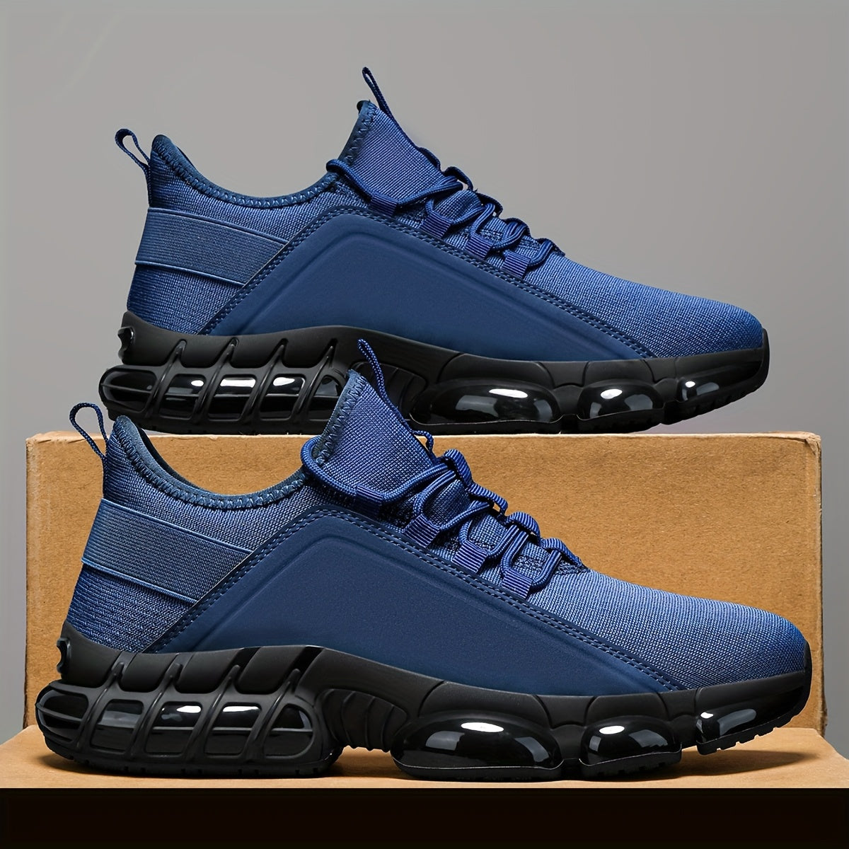 Men’s Lightweight Running Shoes – Breathable Low-Top Trainers