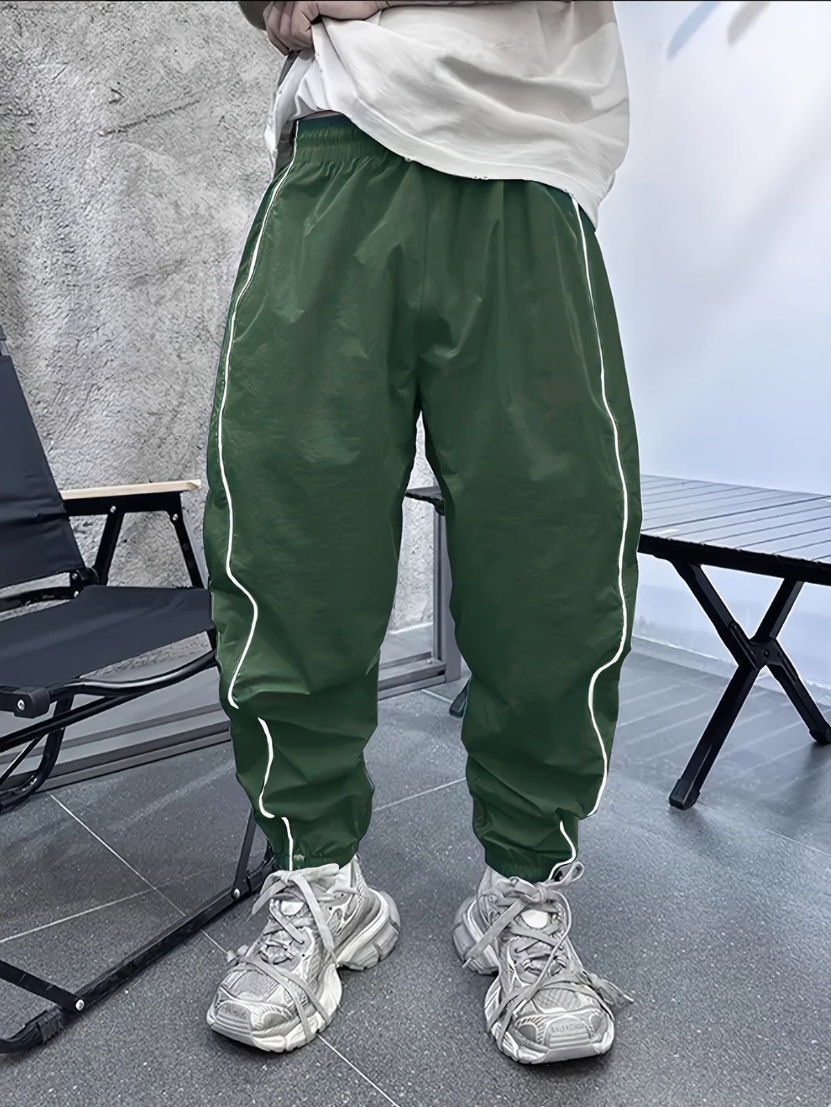 Pantalon de jogging décontracté pour homme – respirant, coupe ample, avec cordon de serrage
