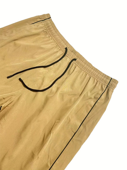 Pantalon de jogging décontracté pour homme – respirant, coupe ample, avec cordon de serrage
