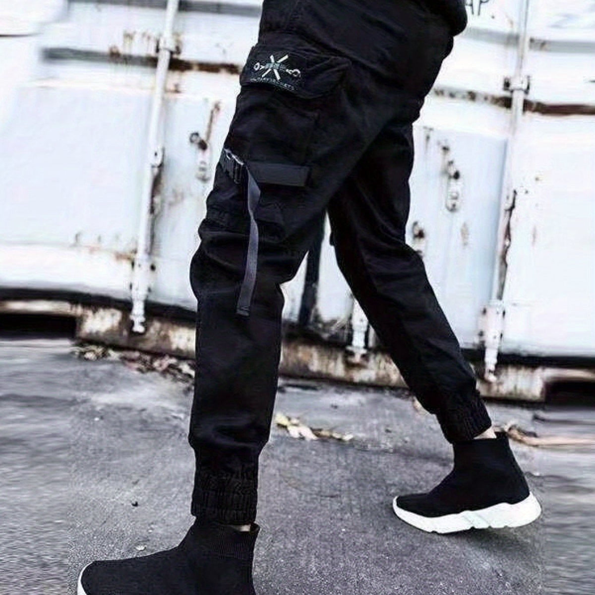 Men’s Slim Cargo Joggers – Trendy Street Pants