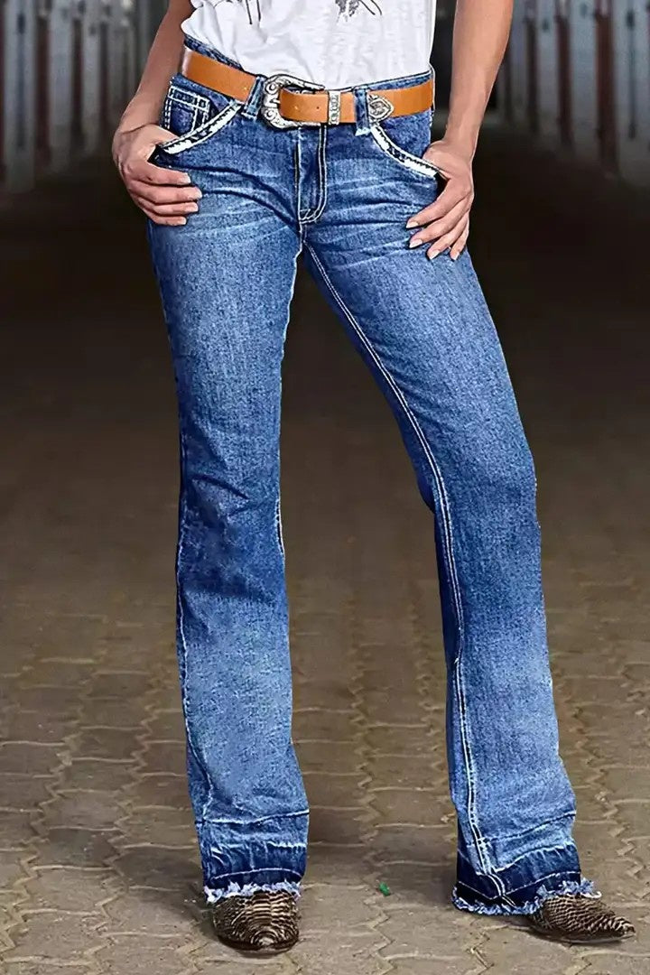 Women’s Slim Fit Jeans – Everyday Versatile Denim (T217)