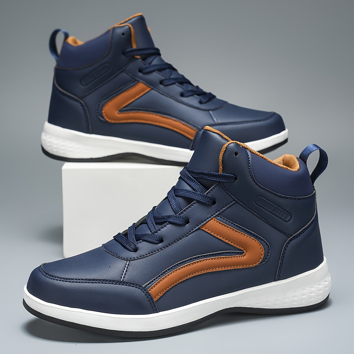 Baskets montantes classiques rétro – Chaussures de mode décontractées pour le streetwear