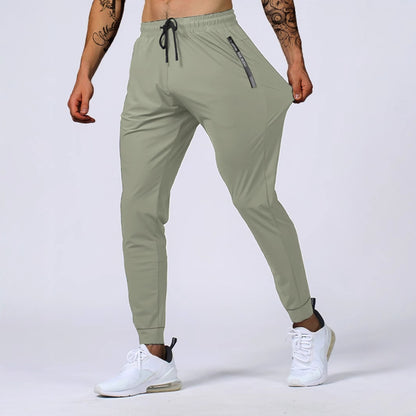 Pantalon de jogging de sport Loom & Soul™ pour homme – Léger, pour yoga et entraînement, avec coupe confortable et haute élasticité