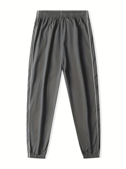 Pantalon de jogging décontracté pour homme – respirant, coupe ample, avec cordon de serrage