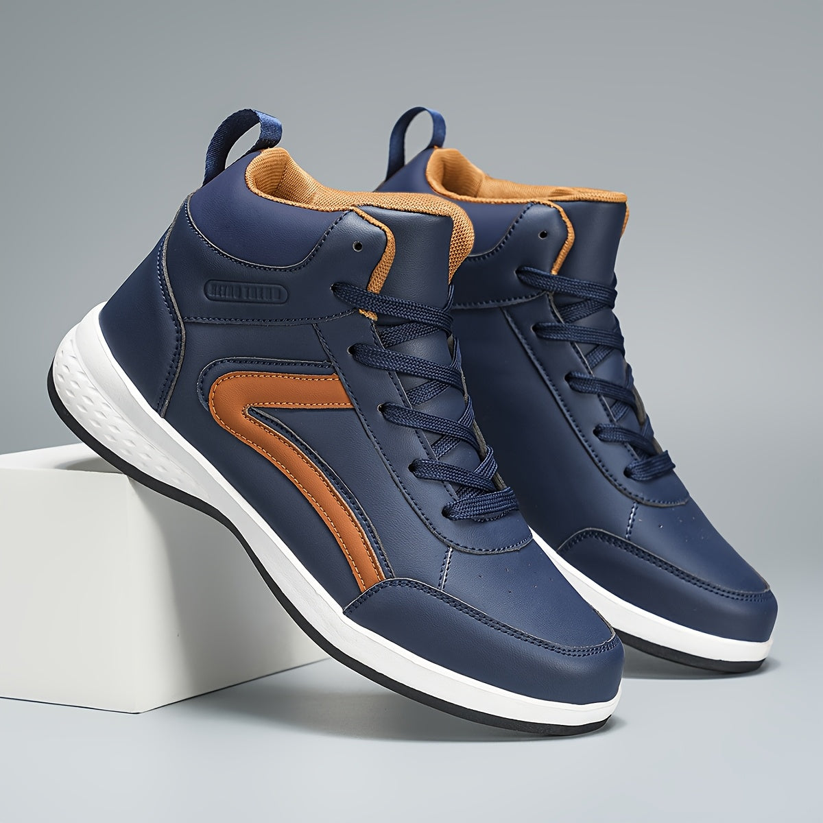 Baskets montantes classiques rétro – Chaussures de mode décontractées pour le streetwear