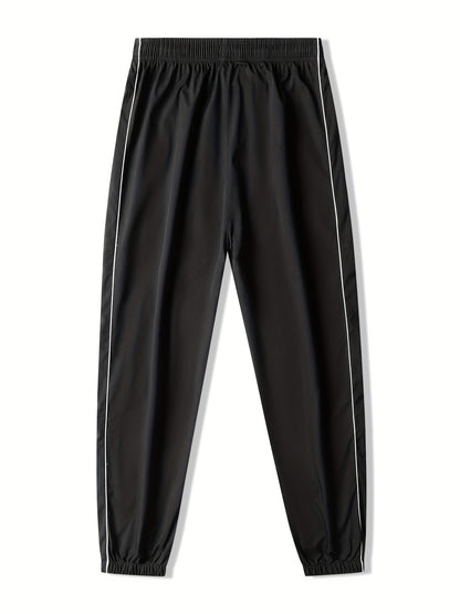 Pantalon de jogging décontracté pour homme – respirant, coupe ample, avec cordon de serrage