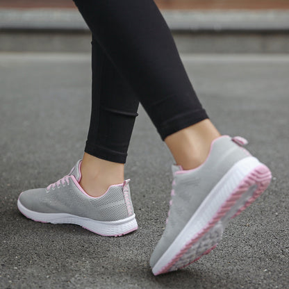 Baskets de sport en maille Loom & Soul™ pour femme – Chaussures de course légères et respirantes avec talon compensé confortable