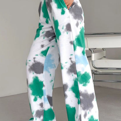 Pantalon droit décontracté Loom & Soul pour femme – Pantalon ample en coton avec micro-élasticité et coupe décontractée