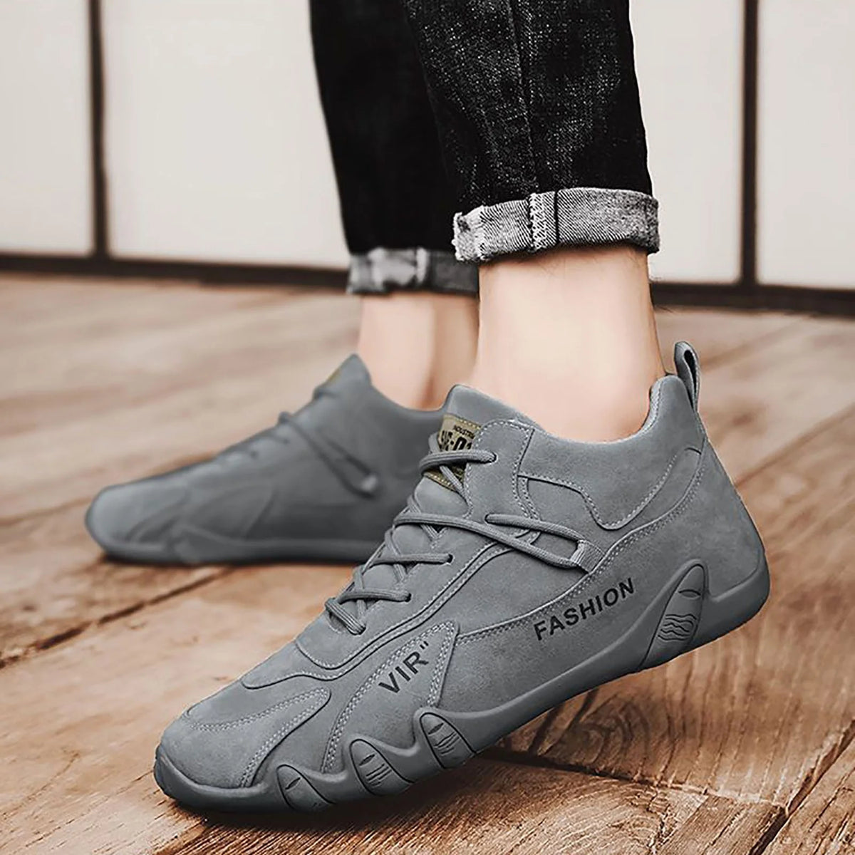 Mens Walking Shoes for Men under 20 Lace up Extra Wide Dress Shoes for Men Sports Shoes for Men Popular Labor Work Shoes Wear High Top Board Shoes Casual Leisure Shoes Mens Leather Casual Shoe
