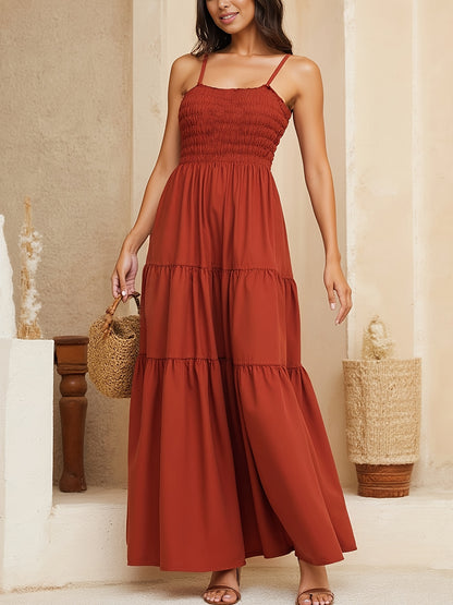 Robe longue élégante à col licou – Robe de soirée ajustée et minimaliste